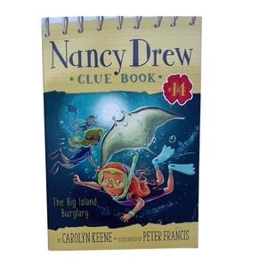 Nancy Drew Clue Book‎ The Big Island Burglary #14 Childrens Mystery Book